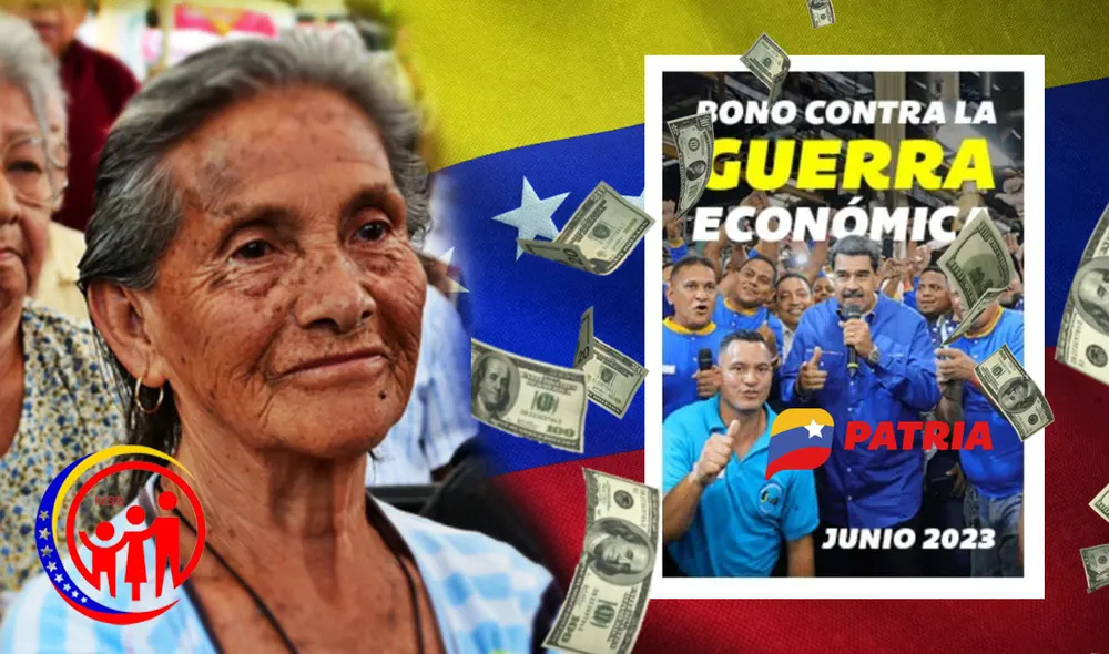 ¡Ya se desembolsó el Bono de Guerra para los pensionados del IVSS! Foto: composición LR/Freepik/Notitarde/Patria/IVSS ¡Ya se desembolsó el Bono de Guerra para los pensionados del IVSS! Foto: composición LR/Freepik/Notitarde/Patria/IVSS