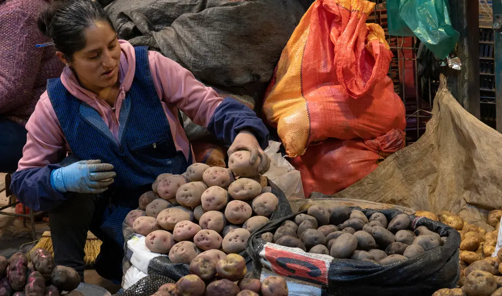 La papa es uno de los elementos más importantes de la cocina peruana. Foto: AFP
