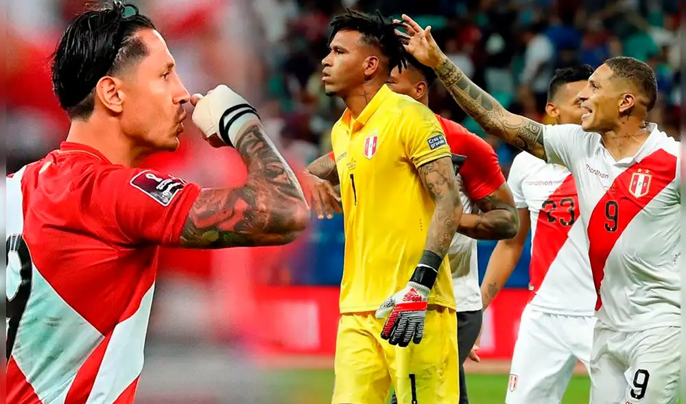 Gianluca Lapadula, Pedro Gallese y Paolo Guerrero estuvieron presentes en las eliminatorias a Qatar 2022. Foto: composición LR/EFE Gianluca Lapadula, Pedro Gallese y Paolo Guerrero estuvieron presentes en las eliminatorias a Qatar 2022. Foto: composición LR/EFE