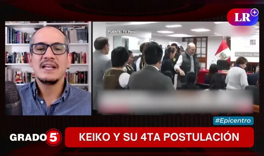 David Gómez Fernandini habla sobre Keiko Fujimori. Foto: captura de “Grado 5”/LR+ - Video: “Grado 5”/LR+ David Gómez Fernandini habla sobre Keiko Fujimori. Foto: captura de “Grado 5”/LR+ - Video: “Grado 5”/LR+