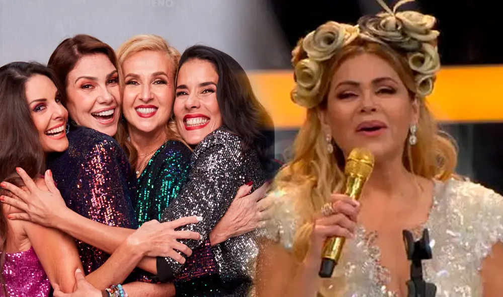 Usuarios lamentan el fin de "Mujeres de la PM" por América TV debido al ingreso de Gisela Valcárcel. Foto: composición LR/YouTube/captura América TV