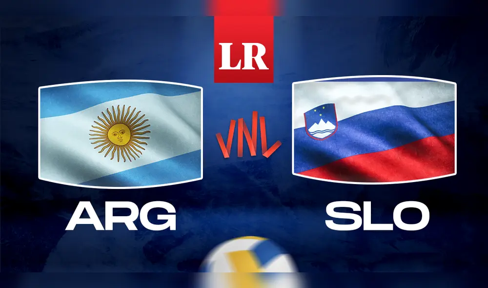 Revisa todo lo que necesitas saber sobre el duelo entre Argentina vs. Eslovenia vóley EN VIVO. La Albiceleste sostendrá su quinto partido en el Volleyball Nations League. Foto: composición LR/VNL/Freepik