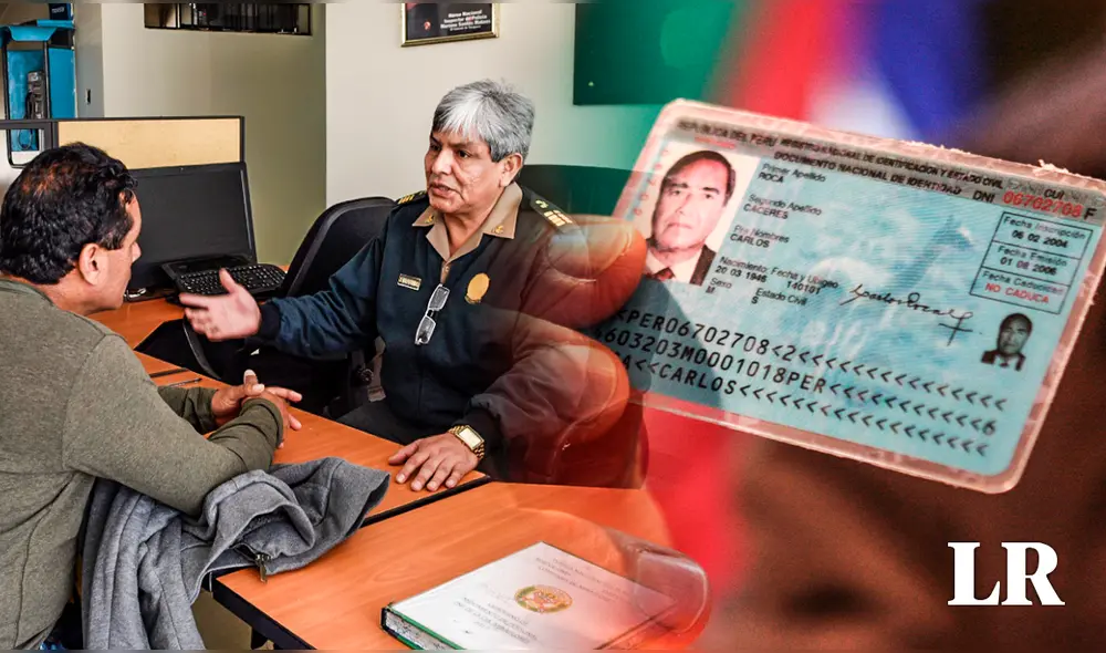 El único requisito para consultar el estado de tu denuncia es tener tu número de Documento Nacional de Identidad (DNI). Foto: composición de Fabrizio Oviedo/Andina/difusión