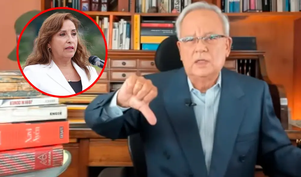 El periodista aseguró que “el Congreso es el que gobierna”. Foto: composición LR/captura de podcast de César Hildebrandt El periodista aseguró que “el Congreso es el que gobierna”. Foto: composición LR/captura de podcast de César Hildebrandt