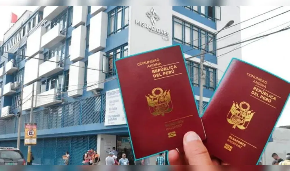 Migraciones indicó que “ya se repusieron las 675 libretas de pasaporte. Foto: composición LR/ Migraciones