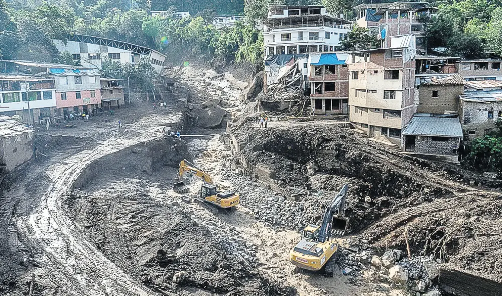 Vulnerables. Poco avance en obras de prevención deja a la región expuesta ante la lluvia. Foto: Malú Ramahí/La República