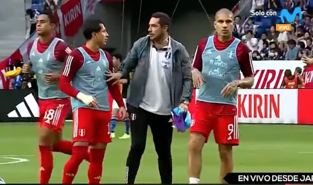 Paolo Guerrero suma su segundo partido consecutivo de titular. Foto: Movistar Deportes Paolo Guerrero suma su segundo partido consecutivo de titular. Foto: Movistar Deportes