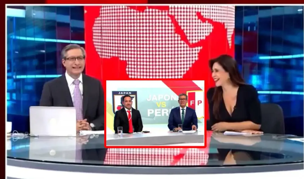 Verónica Linares se burló de sus compañeros tras fracaso de Perú ante Japón.  Foto: captura/América TV