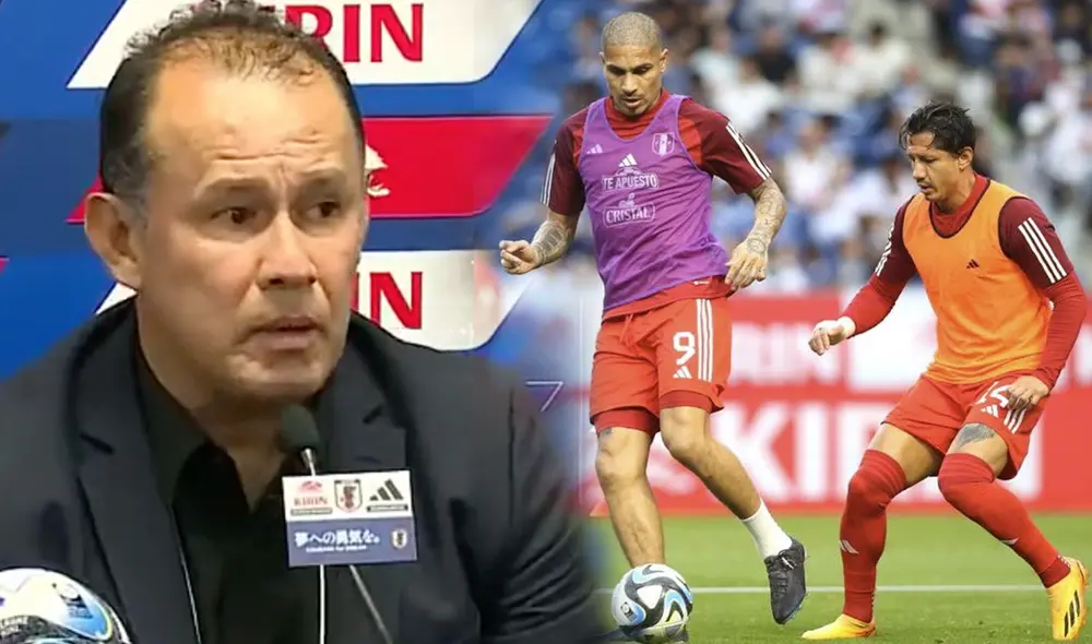 Paolo Guerrero y Gianluca Lapadula jugaron juntos como titulares por primera vez. Foto: composición LR/Movistar Deportes/FPF