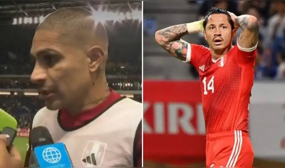 Lapadula jugó todo el partido y Guerrero fue sustituido en el segundo tiempo. Foto: composición LR/FOTO1/FOTO2