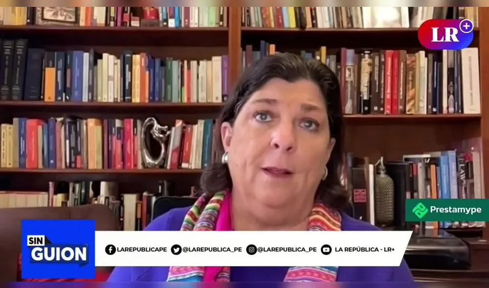 Rosa María Palacios cuestionó las declaraciones de Keiko sobre supuesto fraude en las elecciones. Foto/Video: LR+ Rosa María Palacios cuestionó las declaraciones de Keiko sobre supuesto fraude en las elecciones. Foto/Video: LR+