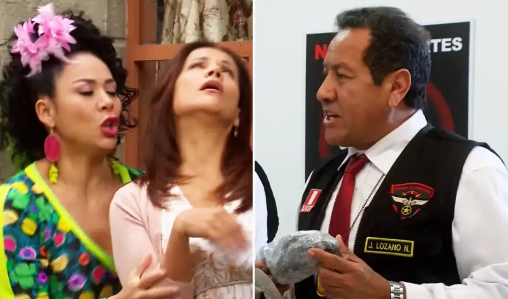 Charito volverá a tener un colapso nervioso al enterarse de que su hijo iría a prisión en "Al fondo hay sitio". Foto: composición LR/ América TV