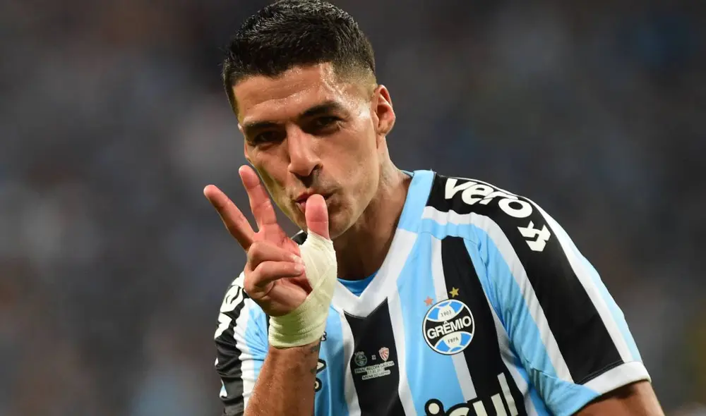 Luis Suárez lleva anotados 11 goles y 4 asistencias en 6 meses con Gremio. Foto: EFE Luis Suárez lleva anotados 11 goles y 4 asistencias en 6 meses con Gremio. Foto: EFE