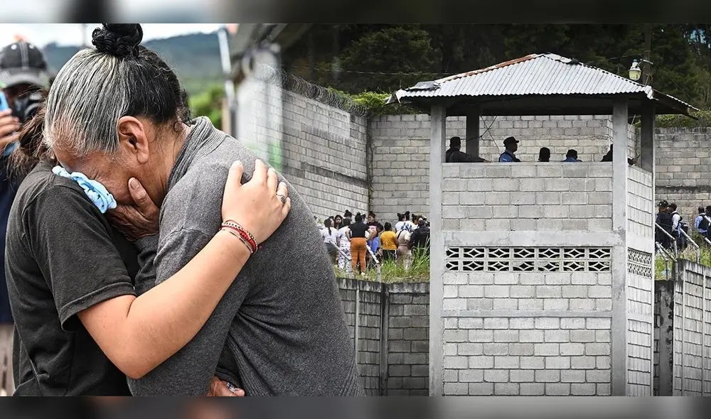 Las víctimas perecieron, en su mayoría, debido a un incendio causado en medio del motín. Foto: composición LR/AFP