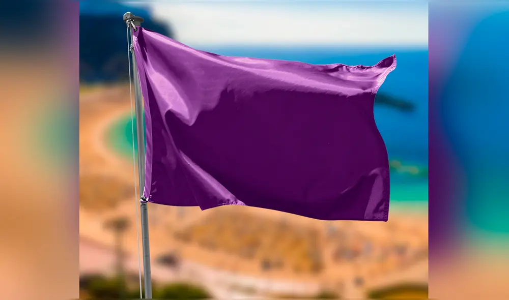 Descubre por qué ningún país usó el morado como color principal de su bandera. Foto: debandera Descubre por qué ningún país usó el morado como color principal de su bandera. Foto: debandera