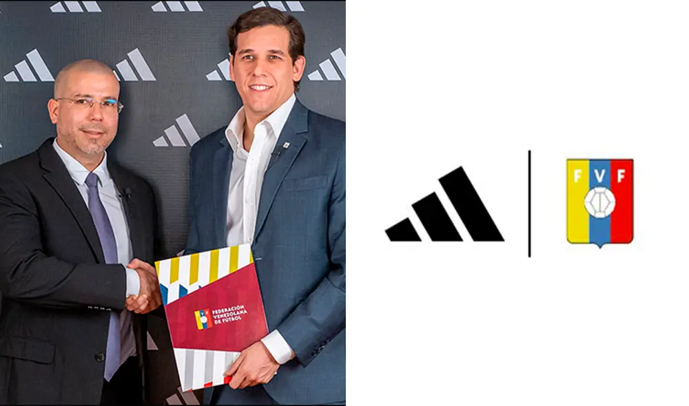 Adidas vestirá a la 'Vinotinto en el 2024 de cara a las próximas eliminatorias. Foto: Composición LR/FVF Adidas vestirá a la 'Vinotinto en el 2024 de cara a las próximas eliminatorias. Foto: Composición LR/FVF