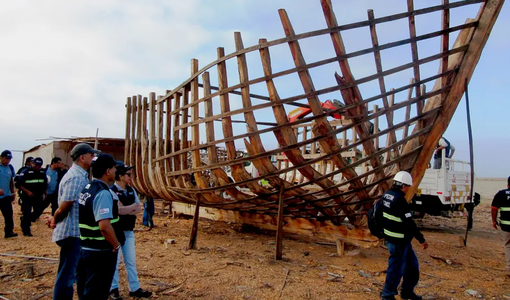 Chimbote, llo, Paita y Zorritos se identificaron como las zonas más recurrentes de construcción ilegal al 2017, según Dicapi. Foto: Andina