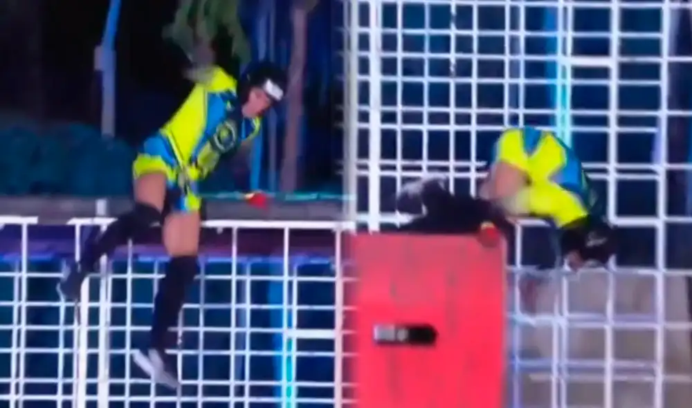 Facundo González explicó que pudo haberse roto la rodilla en el juego de "Esto es guerra". Foto: composición LR/captura América TV