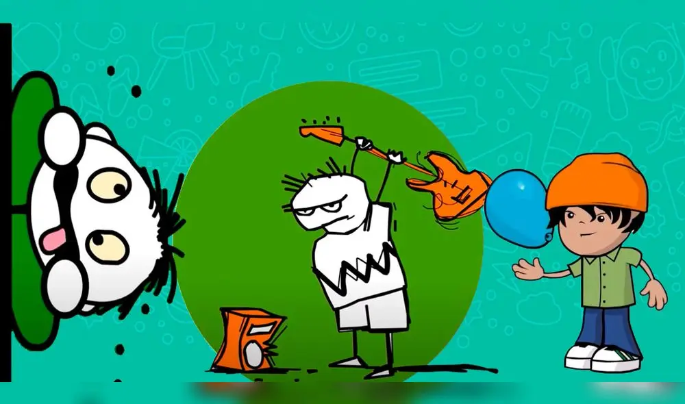 Los guiños de MSN Messenger ahora pueden estar en tu WhatsApp. Foto: composición LR