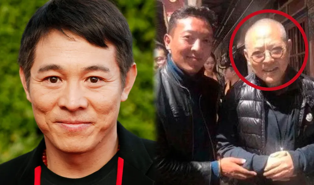 Jet Li preocupó a fans en 2018 cuando se hicieron virales unas fotos en las que luce un aspecto distinto al de sus años en acción. Foto: composición LR/Microsoft/The straits times