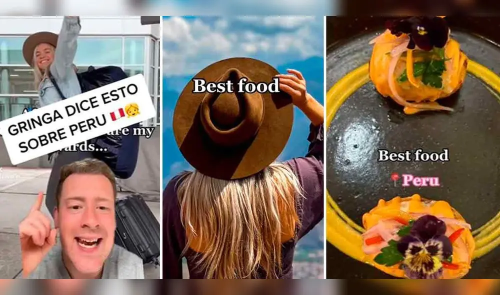 Video de extranjera tiene miles de reacciones en TikTok. Foto: composición LR/ TikTok/ @gringo_marc Video de extranjera tiene miles de reacciones en TikTok. Foto: composición LR/ TikTok/ @gringo_marc