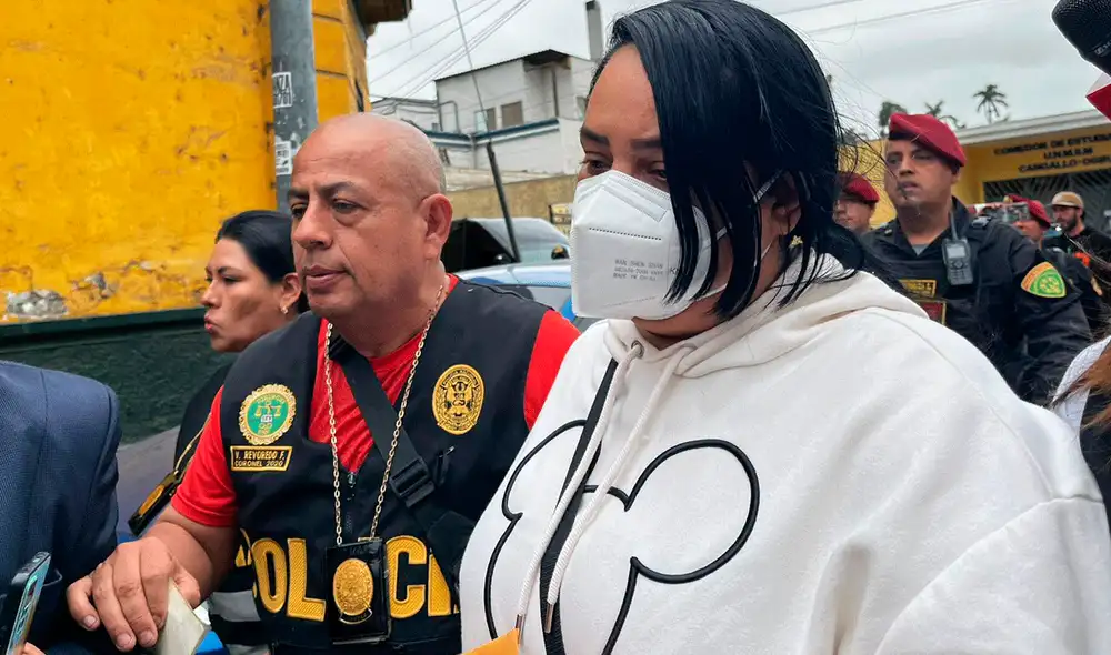 Madre de Christopher Fuentes cuenta con antecedentes policiales. Foto: Vanessa Sandoval/La República - Video: Vanessa Sandoval/LR/PNP