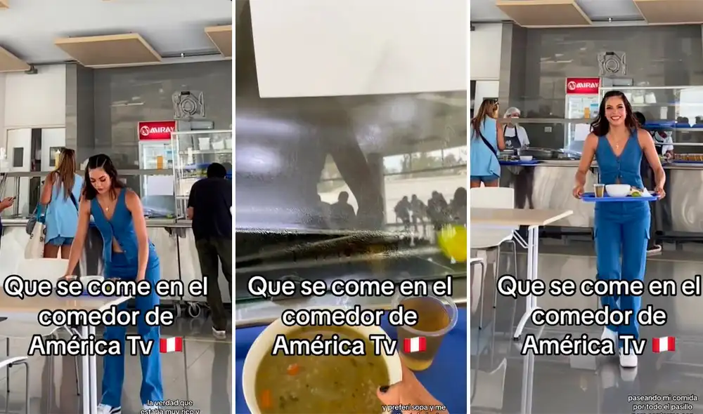 La joven disfrutó del menú y afirmó que estuvo delicioso. Foto: composición LR/capturas de TikTok/@Mairygarcor La joven disfrutó del menú y afirmó que estuvo delicioso. Foto: composición LR/capturas de TikTok/@Mairygarcor