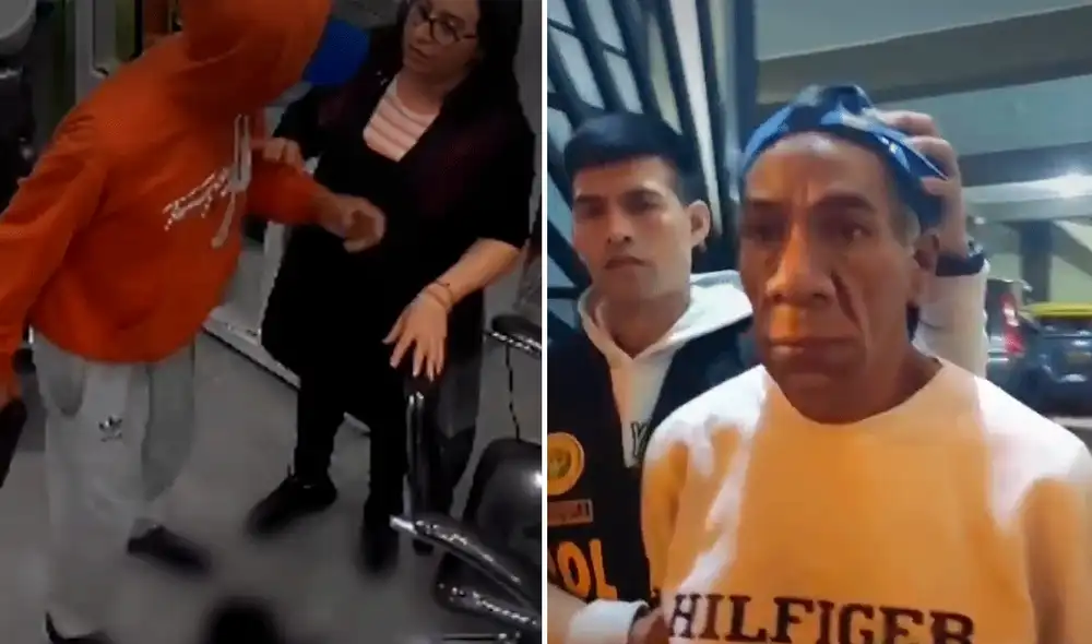 Delincuente podría volver a prisión luego de robar en un salón de belleza. Foto: composición La República/capturas América TV - Video: América TV Delincuente podría volver a prisión luego de robar en un salón de belleza. Foto: composición La República/capturas América TV - Video: América TV