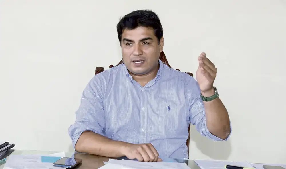 Sucesor. Ante la vacancia Mario Reyna sería alcalde de Trujillo. Foto: difusión Sucesor. Ante la vacancia Mario Reyna sería alcalde de Trujillo. Foto: difusión