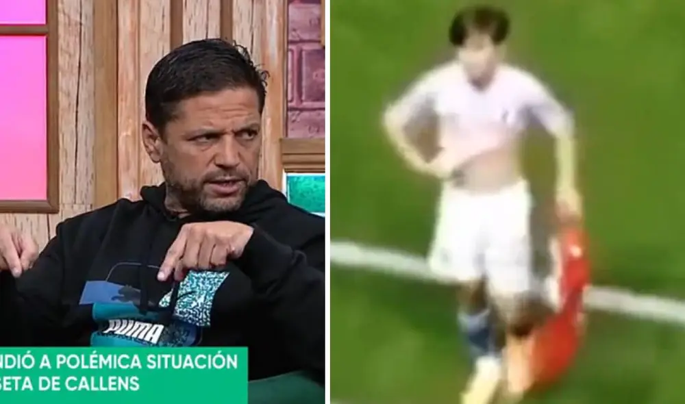 El periodista deportivo se refirió a la polémica acción que realizó Takefusa Kubo. Foto: composición LR/capturas de "Al ángulo"