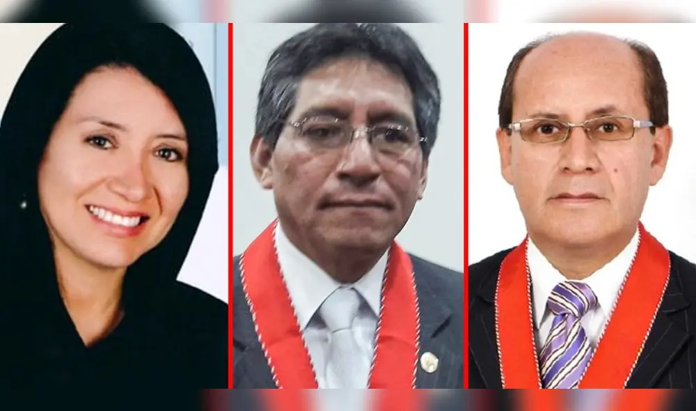 Gianina Rosa Tapia Vivas, Franklin Jaime Tomy López y Helder Uriel Terán Dianderas pueden ocupar el puesto de Zoraida Ávalos. Foto: composición Jazmin Ceras/ La República
