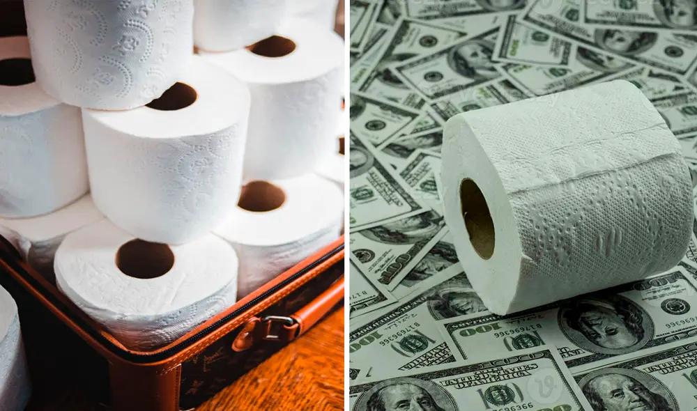 ¿Qué contiene el papel higiénico usado por los millonarios? Foto: composición LR/Vecteezy