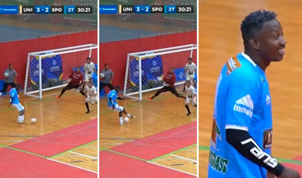 Andrés Mendoza juega por Sporting en la Copa Leyendas 2023. Foto: captura de GolPerú | Video: GolPerú