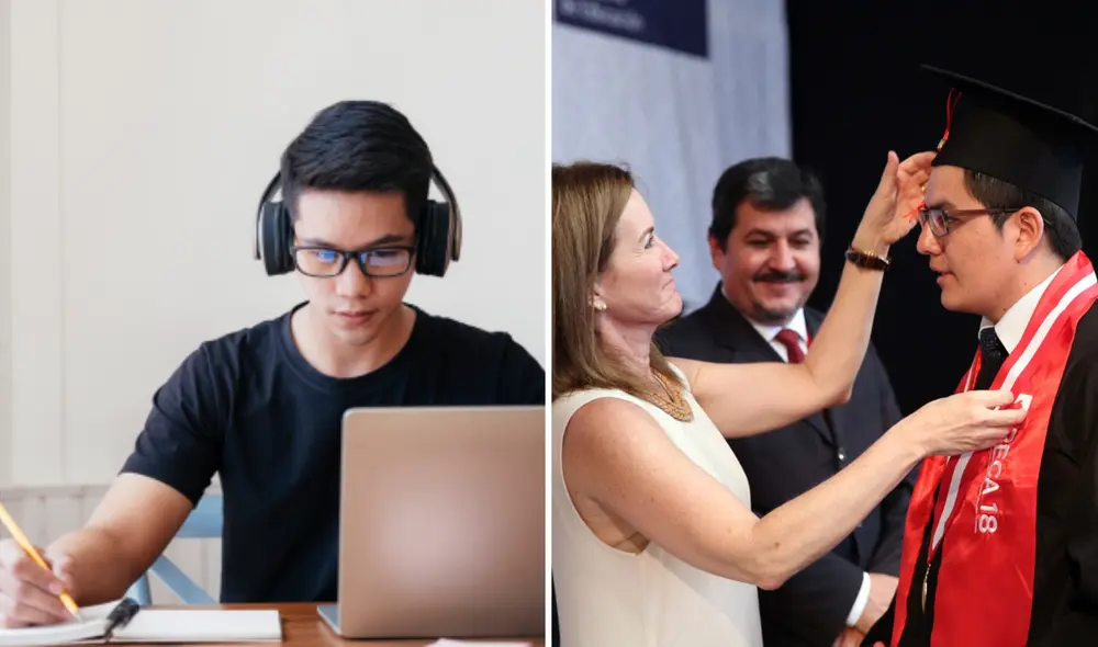 Conoce cuál es la universidad 100% online que ofrece carreras profesionales a distancia. Foto: EduWeb/Andina