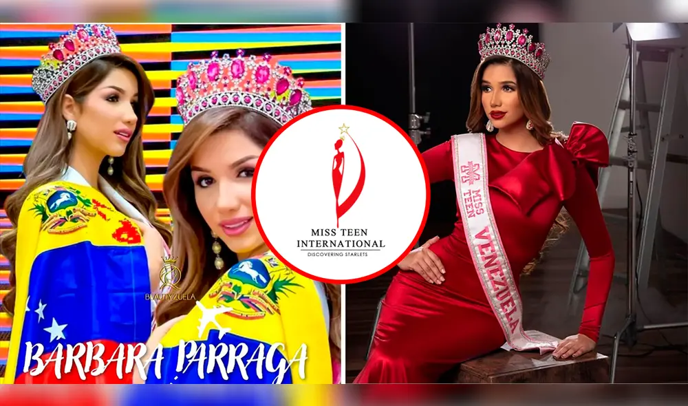 Bárbara Párraga es nueva Miss Teen International. Foto: composición LR/Wikimedia commons/Mybeautyqueens/El Carabobeño