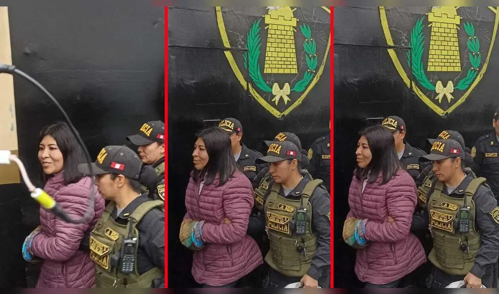 Encarcelamiento de Betssy Chávez. Foto: Gabriel Serpa/La República Encarcelamiento de Betssy Chávez. Foto: Gabriel Serpa/La República