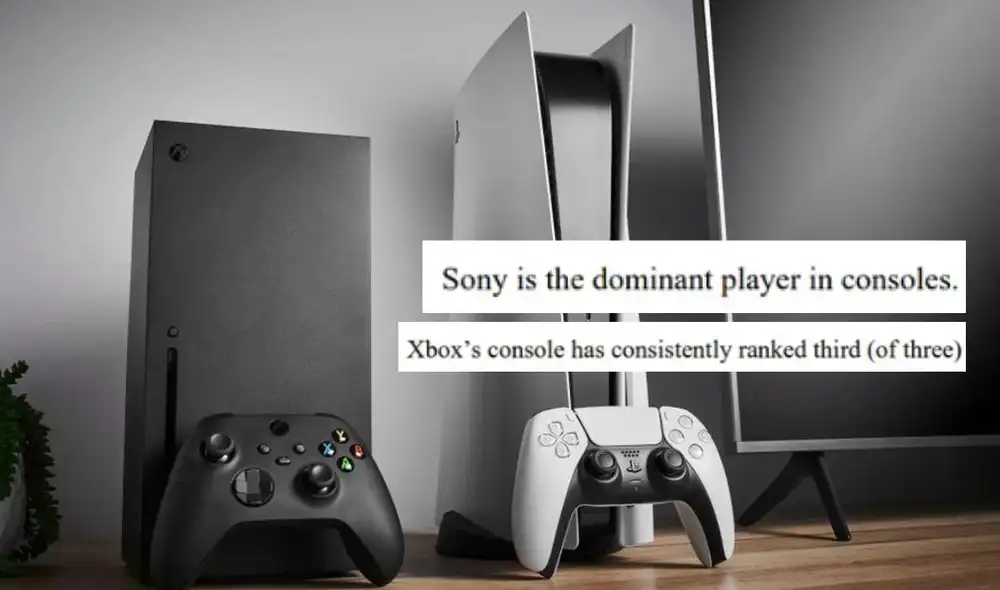 Microsoft admite ante la FTC que contó con un 16% de participación en 2021 y un 21% de base instalada. Foto: Den of Geek