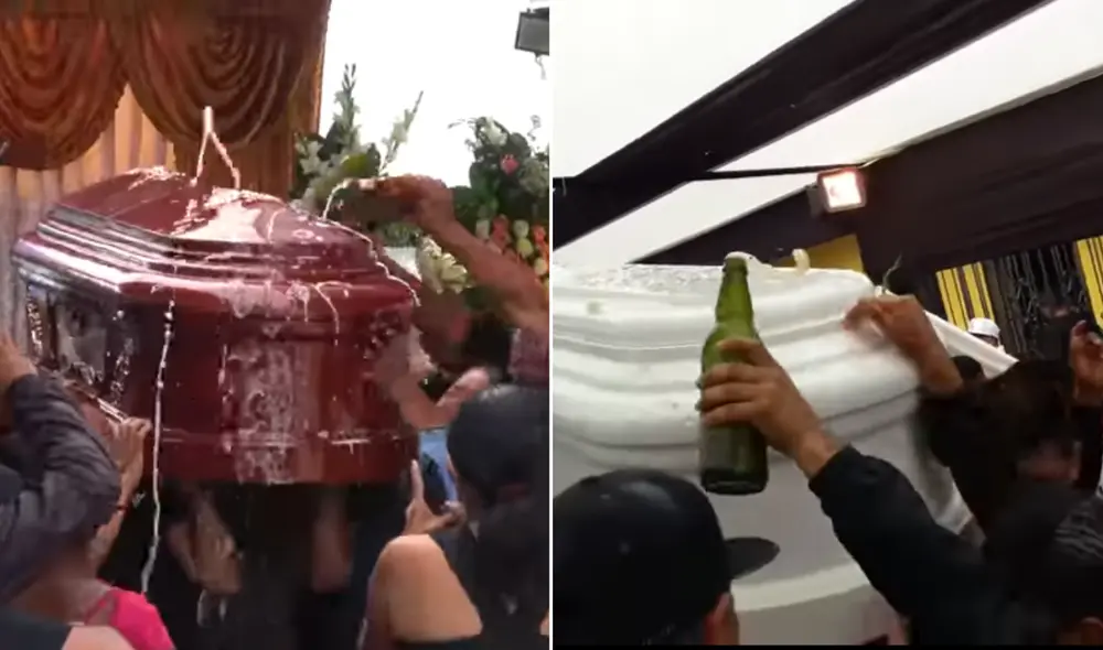 Funerales chicha en Lima. Foto: composición La República