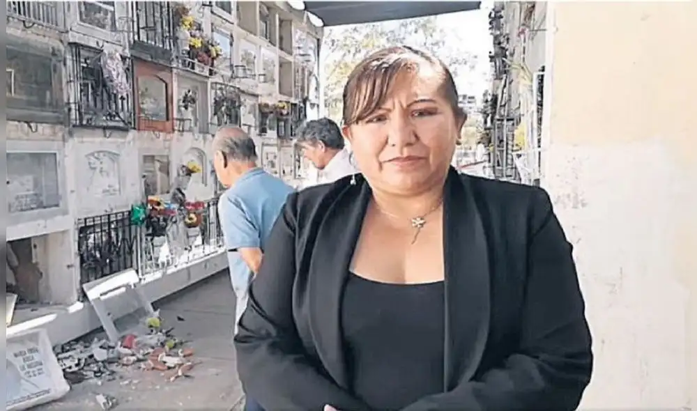 Desconocidos atentaron contra dos tumbas del año 1982 y 1984. Foto: La República