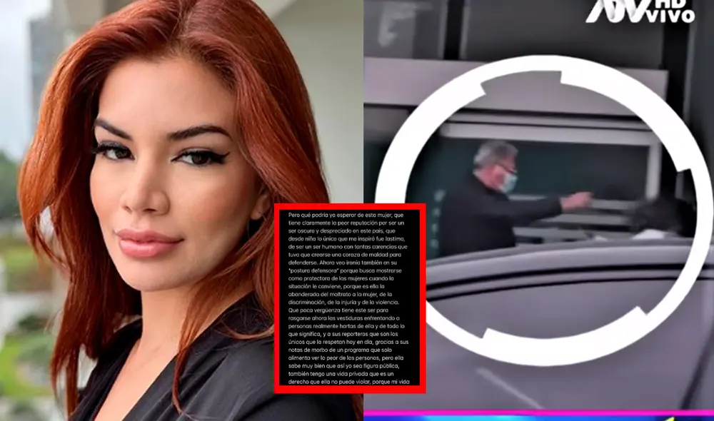 Samantha Batallanos arremetió contra la popular 'Urraca' por cuestionar el comportamiento de su progenitor. Foto: composición LR/Samantha Batallanos/Instagram/ATV Samantha Batallanos arremetió contra la popular 'Urraca' por cuestionar el comportamiento de su progenitor. Foto: composición LR/Samantha Batallanos/Instagram/ATV
