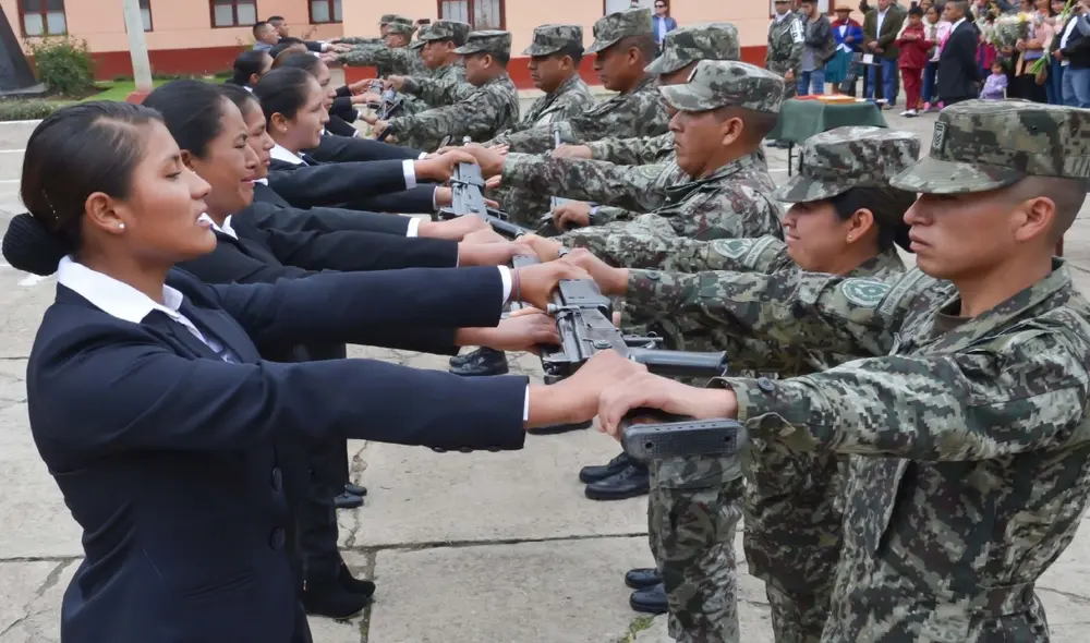 Esto es lo se que ganará en el Servicio Militar a partir de ahora. Foto: Andina