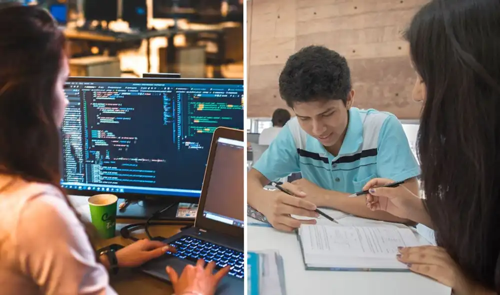 Conoce los institutos donde puedes estudiar gratis en Lima una carrera con alta demanda laboral. Foto: composición LR/Andina/UBA