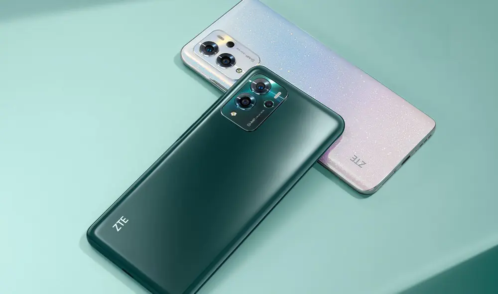 Este móvil de ZTE tiene triple cámara trasera. Foto: ZTE