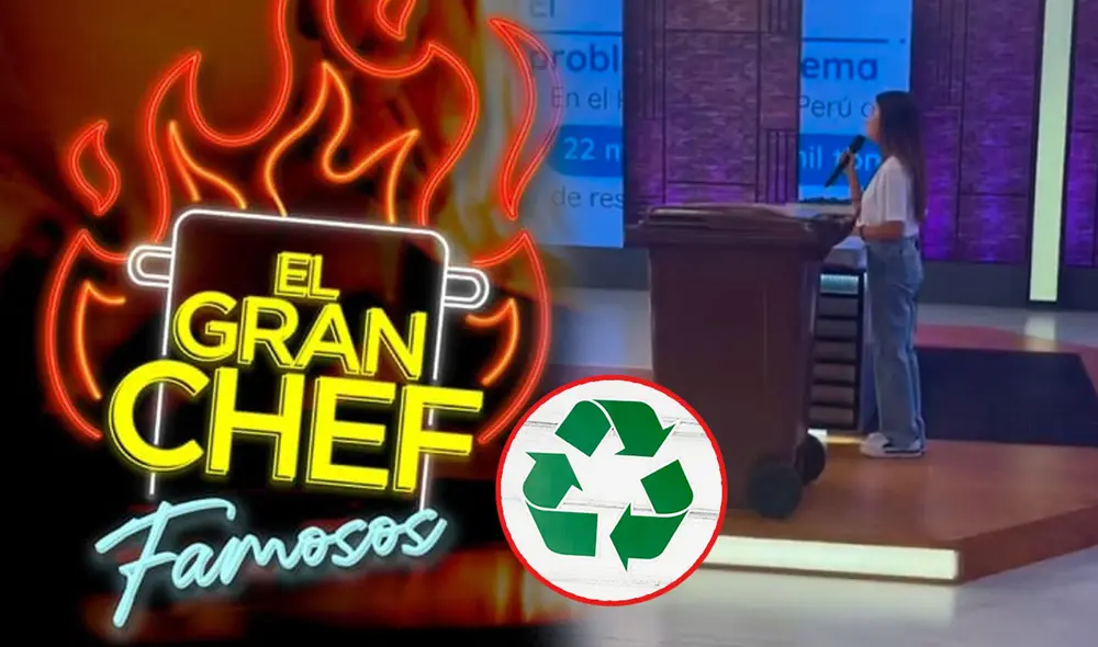 El reality de cocina busca cuidar el medio ambiente. Foto: composición/difusión "El gran chef: famosos"/captura TikTok El reality de cocina busca cuidar el medio ambiente. Foto: composición/difusión "El gran chef: famosos"/captura TikTok