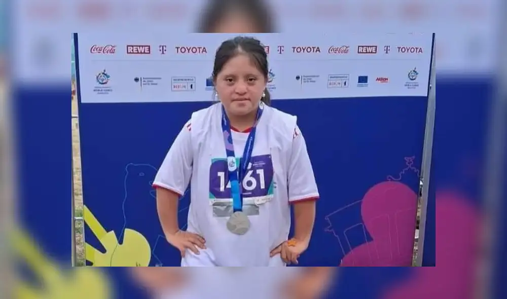 Angy Basilio es estudiante de un centro de educación especial. Foto: Eva Lucia Rondan/Facebook Angy Basilio es estudiante de un centro de educación especial. Foto: Eva Lucia Rondan/Facebook