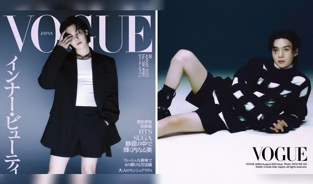 El artista se sinceró con la revista y contó cuáles son sus deseos para con el grupo y ARMY. Foto: Vogue Japan