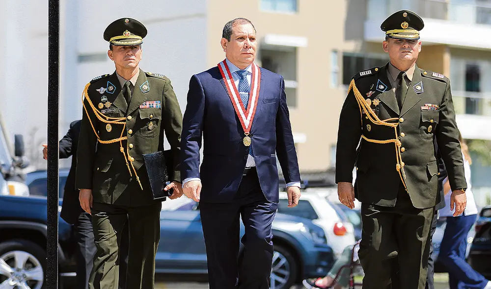 Reacción. El presidente del Poder Judicial, Javier Arévalo Vela, se vio obligado a convocar a sala plena extraordinaria. Fotos: difusión