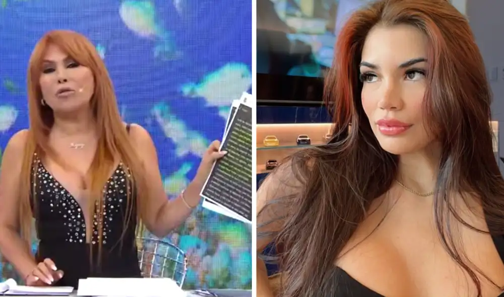 Magaly Medina le recordó a Samantha Batallanos cuando salía con Ney Guerrero. Foto: composición LR/Instagram - Video: ATV Magaly Medina le recordó a Samantha Batallanos cuando salía con Ney Guerrero. Foto: composición LR/Instagram - Video: ATV