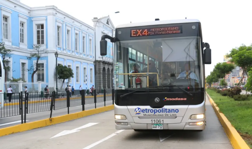 El Expreso 4 es un servicio que funciona los sábados y feriados. Foto: Metropolitano