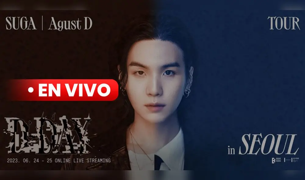 Suga de BTS entra en la recta final de su gira mundial. Foto: HYBE